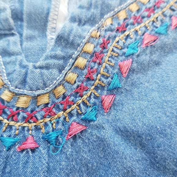 Nannette Chambray Girl Dress 6 - Picture 2 of 7